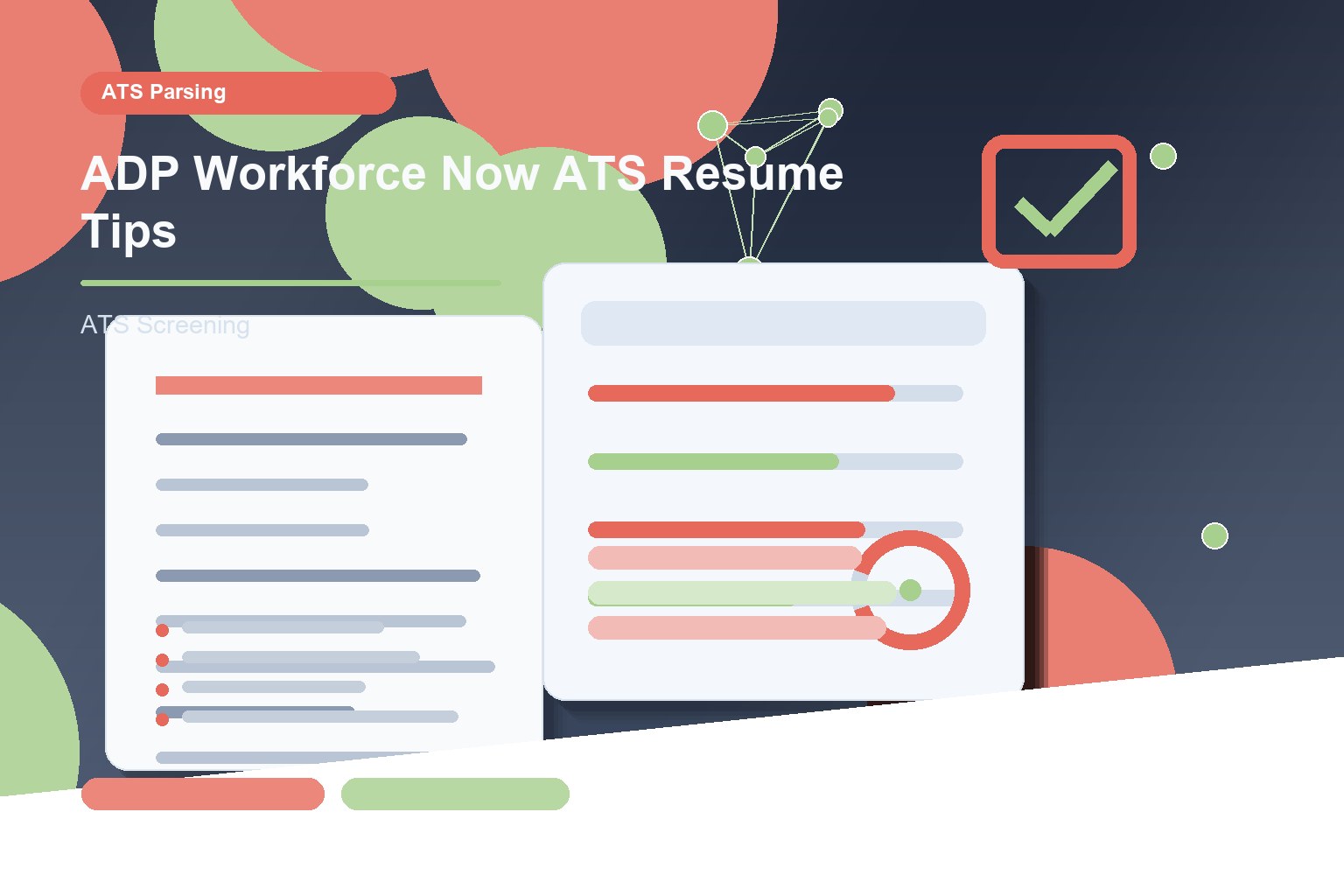 Adp workforce now ats resume: ATS resume guide and formatting tips
