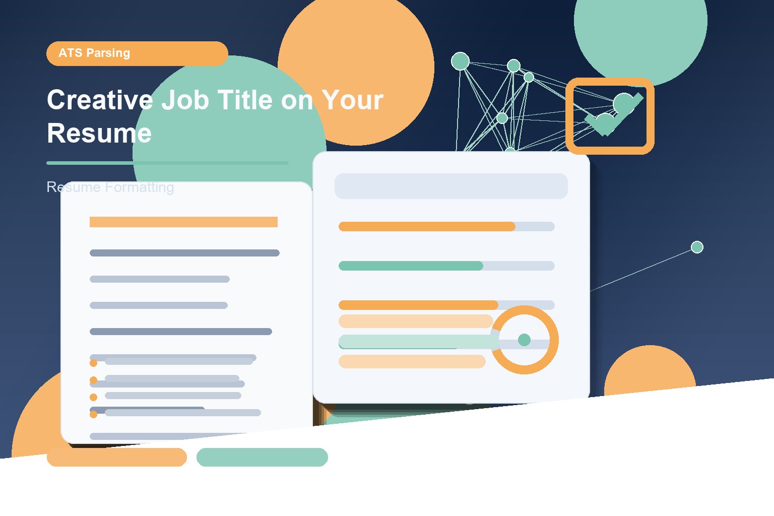 Creative job title resume ats: ATS resume guide and formatting tips