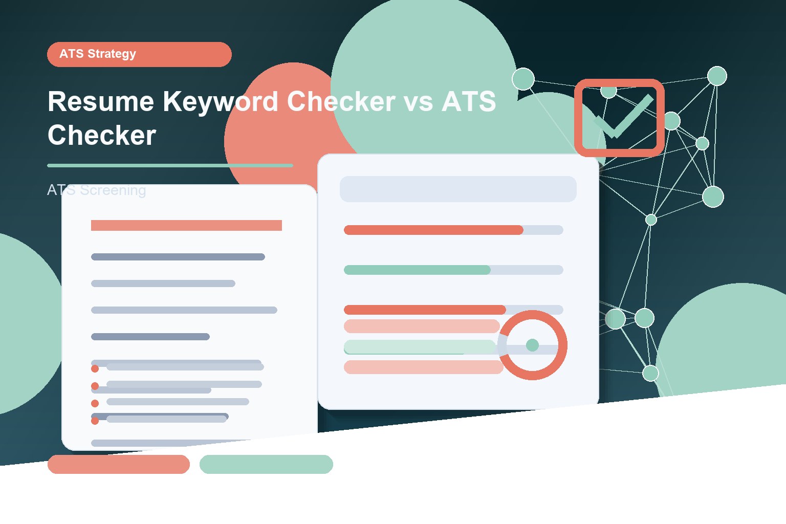 Resume Keyword Checker vs ATS Checker (2026)